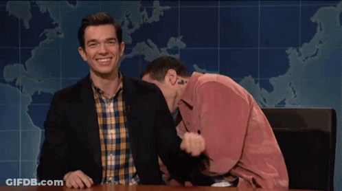 Man Laughing And Covering Face GIF