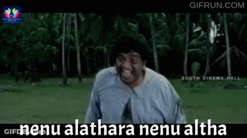 Man Laughing In A Field GIF