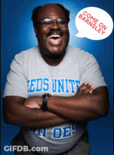 Man Laughing In Eds Unite Shirt GIF