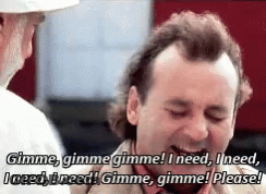 Man Laughing Saying Gimme I Need GIF