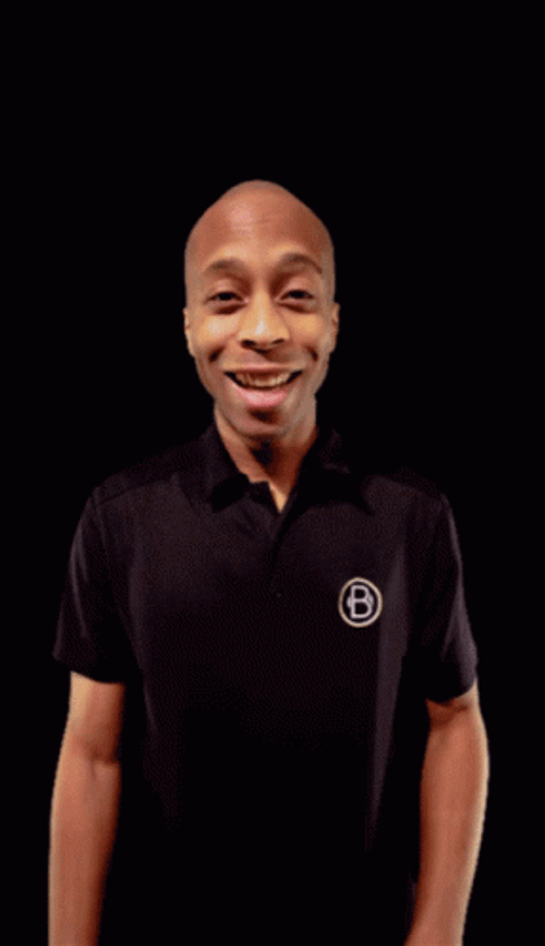 Man Laughing With Closing Eyes GIF
