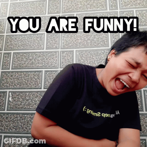 Man Laughing You Are Funny GIF