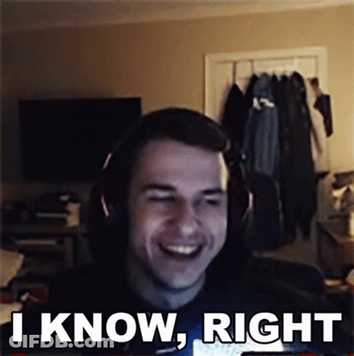 Man Laughs I Know Right GIF