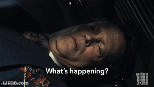 Man Laying Down Saying What's Happening GIF