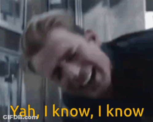 Man Laying Down Saying Yah I Know I Know GIF