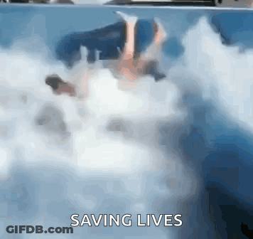Man Laying In Dirt Saying I'm Drowning GIF