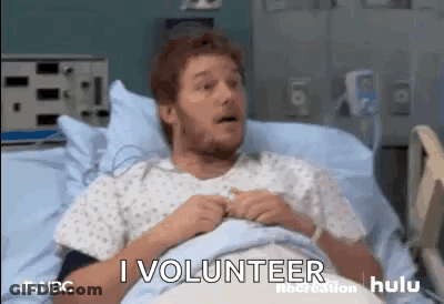 Man Laying In Hospital Bed Mouth Open GIF