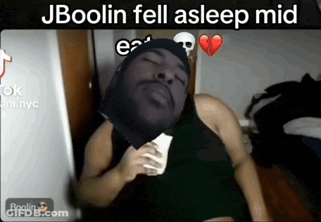 Man Laying On Bed Jboolin Fell Asleep Mid GIF