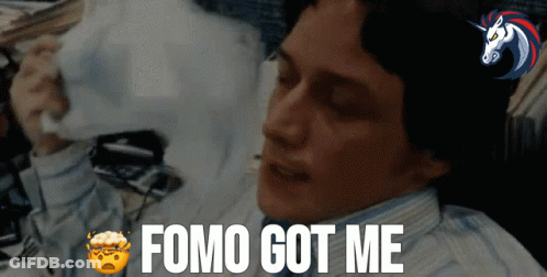 Man Laying On Bed Saying Fomo Got Me GIF