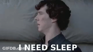 Man Laying On Bed Saying I Need Sleep GIF