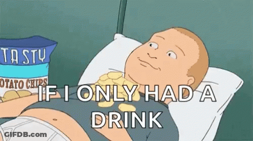 Man Laying On Bed With Bag Of Potato Chips GIF