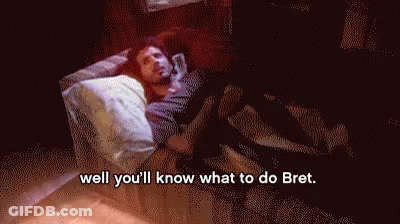 Man Laying On Couch Saying Well Youll Know What To Do Bret GIF