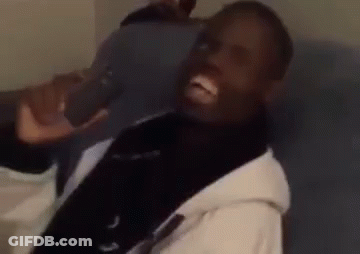 Man Laying On Couch With Open Mouth GIF