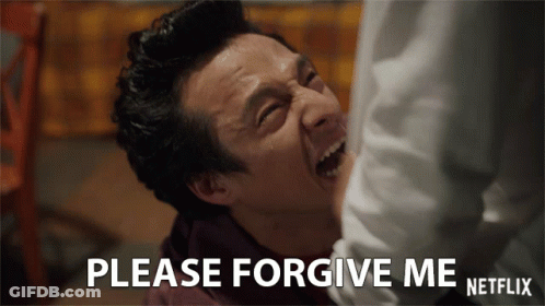 Man Laying On Floor Saying Please Forgive Me Netflix GIF
