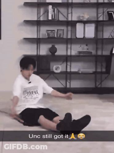Man Laying On Floor Saying Unc Still Got It GIF