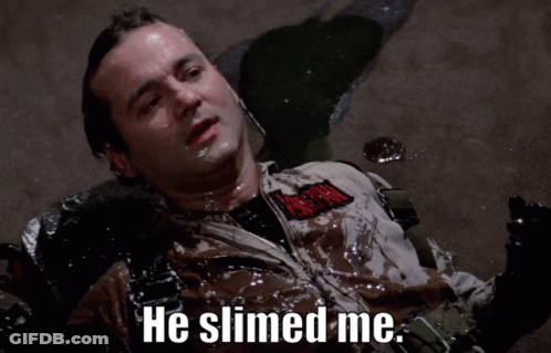 Man Laying On Ground Saying He Slimed Me GIF