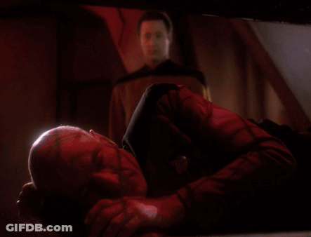 Man Laying On Ground Saying What Are You Looking At GIF