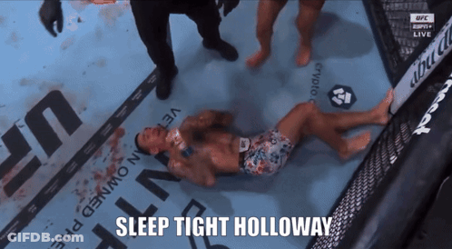 Man Laying On Ground Sleep Tight Holloway GIF