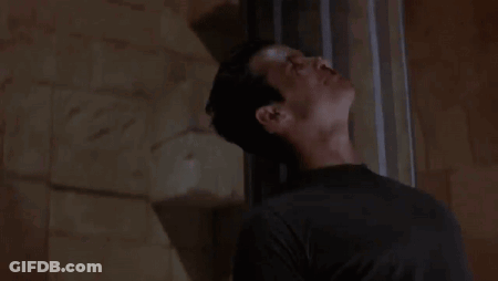 Man Leaning Against Wall Roman's Brother GIF