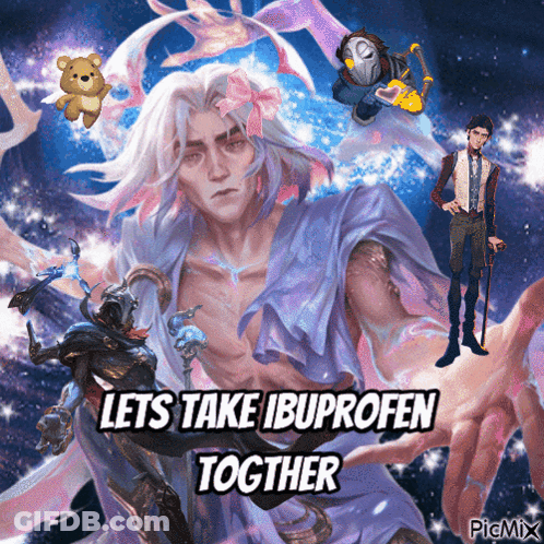 Man Let's Take Ibuprofen Together GIF
