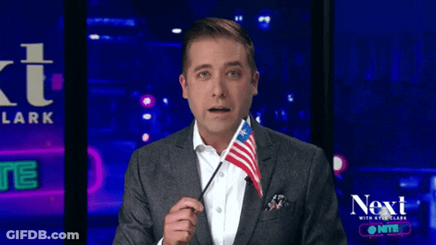 Man Liberia Flag GIF