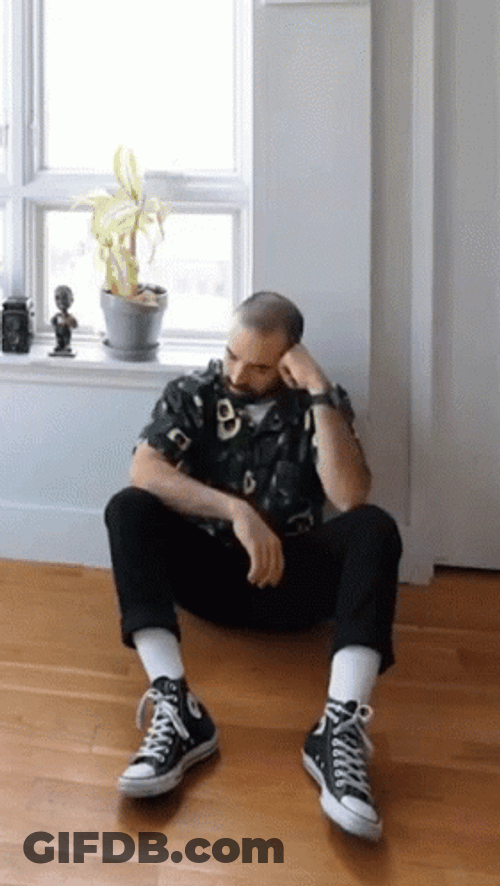 Man Light Bulb Idea GIF