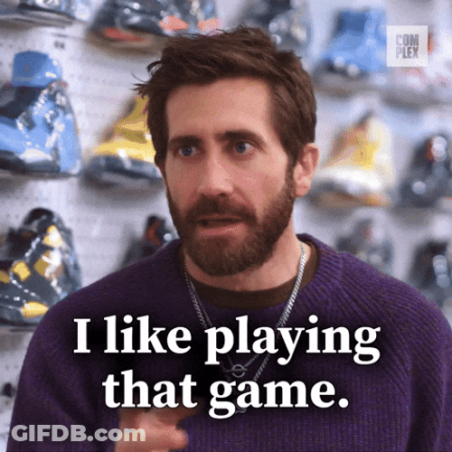 Man Like To Play Like A Champion On Game GIF