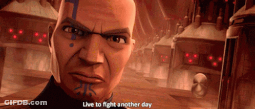 Man Live To Fight Another Day GIF