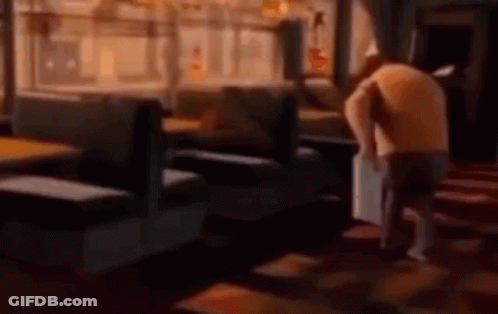 Man Looking At Woman Welp This Is Awkward GIF