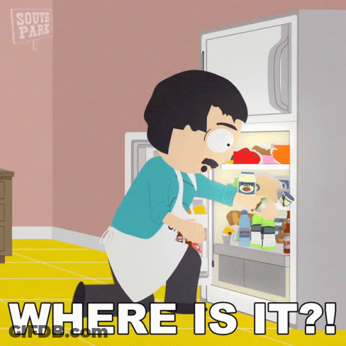 Man Looking Into Refrigerator Where Is It GIF