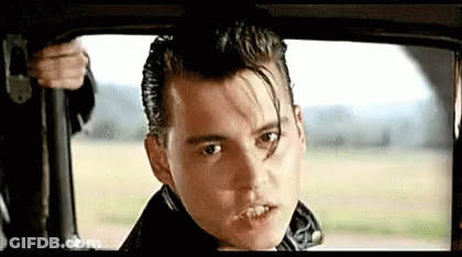 Man Looking Out Car Window GIF