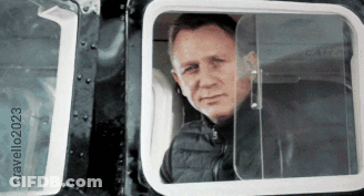 Man Looking Out Window 2023 GIF
