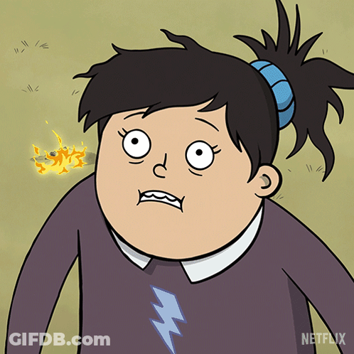 Man Looking Out Window With Scumchanify Watermark GIF