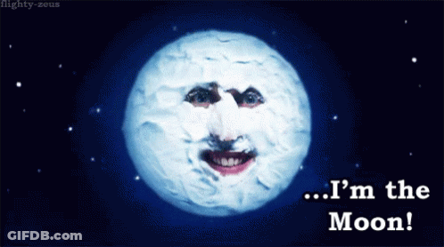 Man Looking Through Telescope Into Outer Space GIF