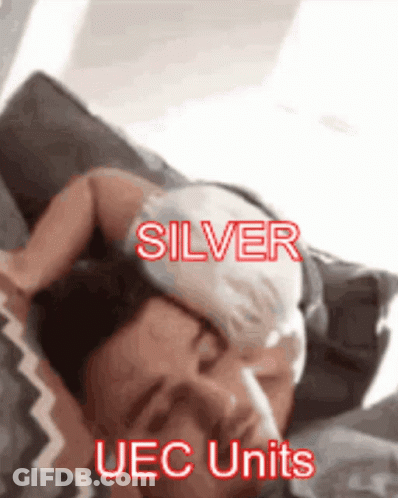Man Lying Diaper On Head Silver Uec Units GIF