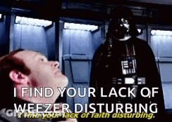 Man Lying Down In Front Of Darth Vader GIF