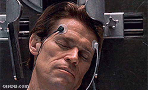 Man Lying Down With Headset On Ear GIF