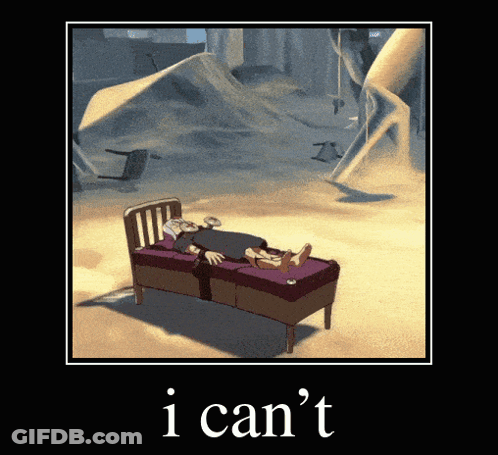 Man Lying In Bed Can't Sleep GIF