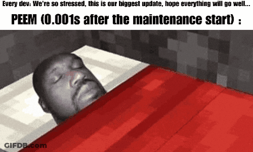 Man Lying In Bed With Red Blanket Peem GIF