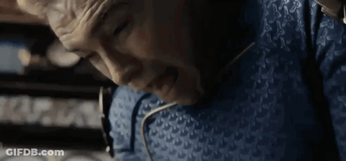 Man Lying In Blue Chair With Eyes Closed GIF