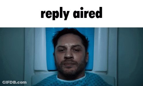 Man Lying In Hospital Bed Reply Aired GIF