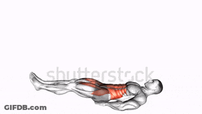 Man Lying On Back Legs Crossed Shutterstock GIF