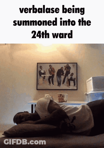 Man Lying On Bed Verbalase Summoned GIF