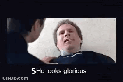 Man Lying On Floor With Glorious Caption GIF
