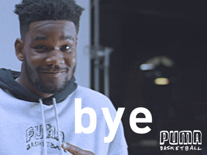 Man Makes Two Peace Sign K Bye GIF