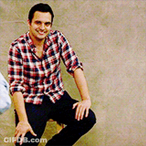 Man Making Cheesy Pose GIF
