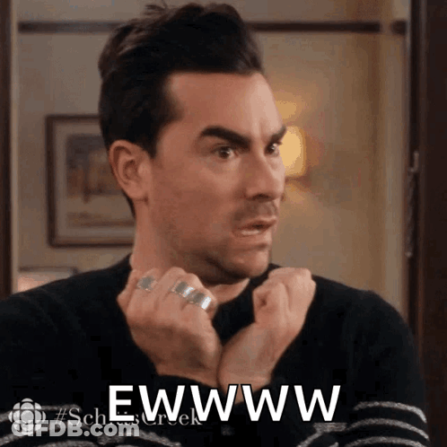 Man Making Eww Face GIF