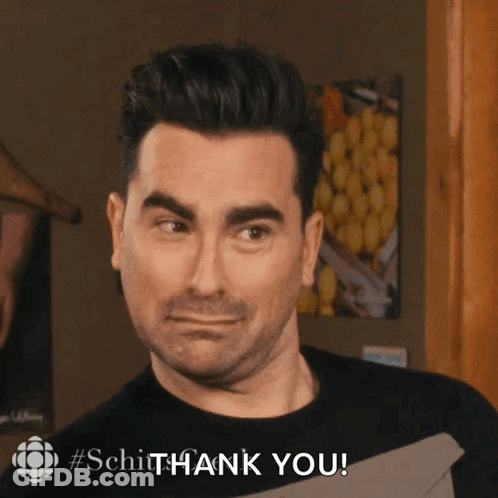 Man Making Face Saying Thank You GIF