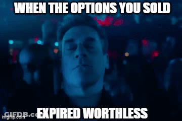 Man Making Face When The Options You Sold Expired Worthless GIF