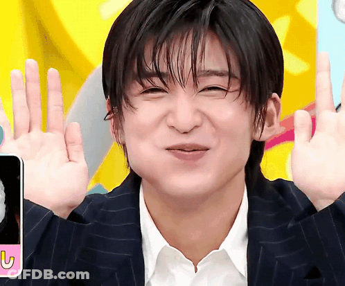 Man Making Face With Hands Up GIF